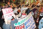 サムネイル：核空母の配備に怒り、横須賀母港化に5000人が抗議行動