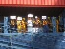 サムネイル：米ＩＬＷＵの港湾労働者が海運労働者と団結