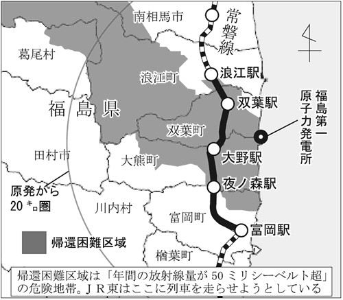 常磐 線 放射 能